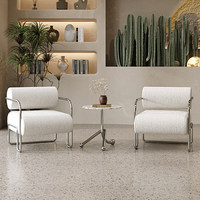 Canapé de détente en velours personnalisable, style Bauhaus, pour salon, balcon, bureau à domicile et hôtel