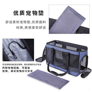 กระเป๋าใส่สัตว์เลี้ยง Z Cat Bag - กระเป๋าถือแบบพกพาสำหรับสัตว์เลี้ยง กระเป๋าใสสำหรับฉีดวัคซีน ทำหมัน และดูแลสุนัข - Product Image 5