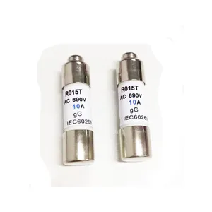 RO15T Class CC Current Limiting Branch Circuit Protection Time Delay Fast acting 13/32x1-1/2 690V 600V 10x38mm ceramic fuse