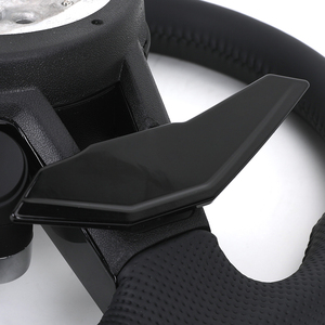Volant personnalisé avec garniture en cuir noir pour Audi A3 A4 A5 A6 A7 A8 C7 S8 R8 Rs3 <span class=keywords><strong>RS6</strong></span> B8 B9 S7 RS <span class=keywords><strong>S</strong></span> Line - Product Image 5