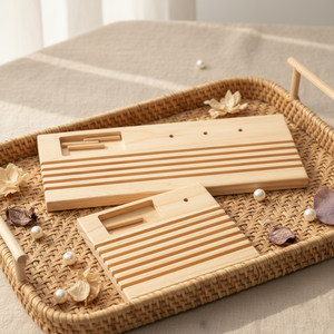 Support de rangement moderne <span class=keywords><strong>en</strong></span> bambou massif durable pour règles de quilting, outil de couture <span class=keywords><strong>DIY</strong></span> pour la décoration intérieure - Vente <span class=keywords><strong>en</strong></span> gros - Product Image 2