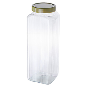Food Grade Plastic Airtight Storage Jar Rectangle 900Ml 1700Ml 2300Ml 2700Ml Sealed Container For Grains Honey - Product Image 5