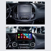 Écran Android NaviHua 12,3 pouces pour Mercedes Benz Vito, autoradio multimédia, moniteur GPS, navigation, Carplay