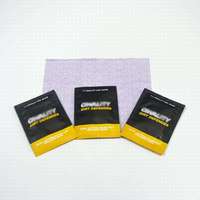 Vente directe d'usine Lingettes nettoyantes jetables pour baskets avec points pour nettoyer les chaussures de sport