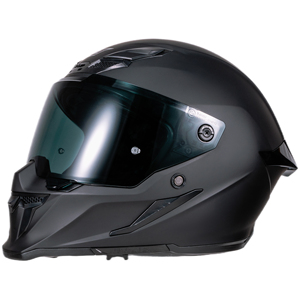 Casco integral Befast FURIUS de doble visera en negro mate L - Product Image 1