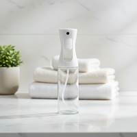 Bouteille pulvérisateur cosmétique en plastique pour soins capillaires et personnels, avec logo personnalisé, 200 ml, 300 ml, 500 ml, pour salon, cuisine, huile