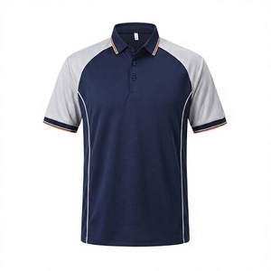 เสื้อโปโลกันน้ำ กันน้ำมัน กันเปื้อน 220 GSM ผ้าไหมหม่อน 55% โพลีเอสเตอร์ 45% สีพื้น สำหรับร้านกาแฟ แบบสั่งทำพิเศษ - Product Image 1