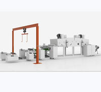 Machine à plastifier humide de papier d'aluminium et de papier pour la cigarette