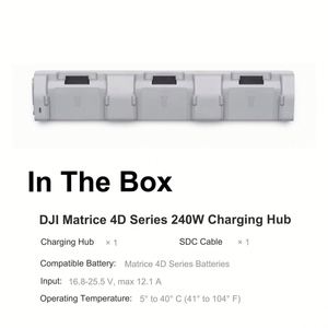 Djmatrice 4D ซีรีส์ดั้งเดิมฮับชาร์จ240W สำหรับ matrice 4D แบตเตอรี่เที่ยวบินอัจฉริยะอุปกรณ์เสริมโดรน - Product Image 4