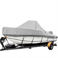 Nouvelle housse de protection personnalisable pour bateau et yacht, en polyester Oxford 600D PVC, 18', adaptable à votre bateau