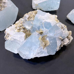 טבעי חן גלם תרשיש דגימת מינרלים לקישוט - Product Image 2