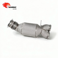 Kit de tuyau d'échappement catalytique Performance 200 cellules avec catalyseur pour BMW E90/E92/E93 N55 335i 3.0T, bouclier thermique, Euro 5