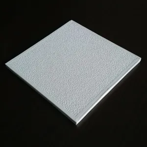 Vinyl Coated Gypsum Ceiling Tiles With Aluminium Foil Back