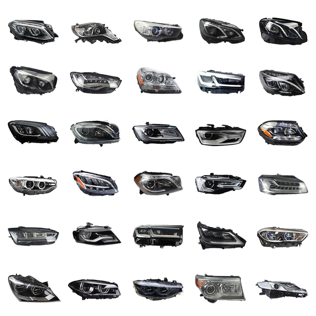 Car Headlight Original Second Hand Headlights HID Headlight LED Head Light Fit for Mercedes Benz for BMW for LEXUS for TOYOTA