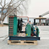 Refroidisseur à condensation de refroidissement par air de congélateur d'unité de réfrigération industrielle avec l'électrovanne de série d'EVR