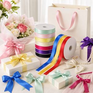 Cinta de poliéster tejida de 10 mm, correa de asa de color personalizado para caja de regalo, caja de pastel, accesorios de decoración para embalaje de bodas - Product Image 5