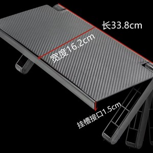 Multifunctional Wall Mounted Shelf For Office Desk Tv Lcd Screen <b>Bracket</b> No Drilling Required Rectangle Shape - Product Image 4