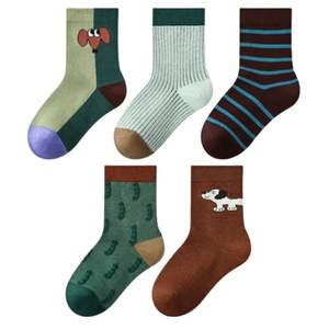 Comston Süße Kinder-Socken, handgezeichnet, lässig, unsichtbar, sportlich, antibakteriell, atmungsaktiv, rutschfest, umweltfreundlich, schnelltrocknend - Product Image 1