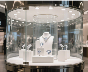 Ventes directes d'usine de verre trempé transparent antidéflagrant pour les vitrines de centre commercial et les comptoirs de bijoux - Product Image 1