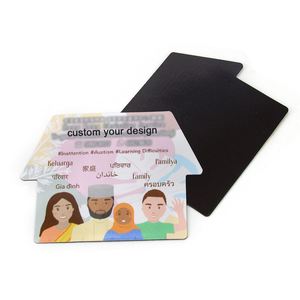 Panneau publicitaire magnétique personnalisé, imprimé recto-verso, aimant de réfrigérateur, logo individuel - Product Image 4