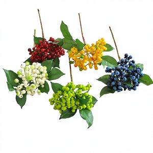 Fruta Artificial de Espino Amarillo Pequeño, Fruta de Imitación, Fruta Dulce, para Decoración de Bodas, Hoteles, Hogar, Fotografía, Jarrones, Plantas Verdes - Product Image 1
