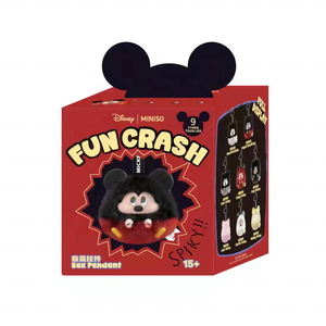 NUEVO PRODUCTO 2026, MINISO Original, Mic Key Fun <span class=keywords><strong>Crash</strong></span> Series, Caja Sorpresa con Figuras de Peluche, Regalos, Figuras de Moda, Cajas Misteriosas - Product Image 6