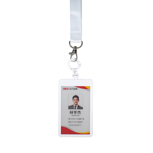 Custom Rewritable E-<b>Paper</b> Employee Badge Digital Staff Name Tag Work ID Card with Logo Lanyard - Product Image 6
