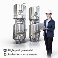 Fermenteur Conique Unitank en Acier Inoxydable pour Brassage Domestique 200L 500L 1000L 1Bbl 3Bbl 5Bbl 7Bbl
