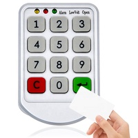 Serrure intelligente pour tiroirs et meubles, en plastique, avec mot de passe numérique, verrouillage pour tiroirs, carte rfid, haute qualité, 10 pièces