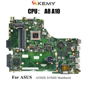 มาเธอร์บอร์ดแล็ปท็อป X550ZE สำหรับ <span class=keywords><strong>Asus</strong></span> VivoBook VM590Z K555Z A555Z K550ZE F550ZE เมนบอร์ด X550ZE เมนบอร์ดพร้อม A10 A8 CPU STK - Product Image 2