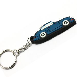 Werbeartikel aus 3d-pvc-gummi für verschiedene automarken motorradhelm-schlüsselanhänger mit individuellem logo kunststoff-schlüsselanhänger - Product Image 6