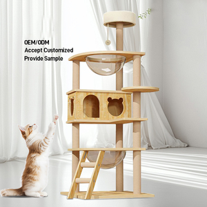 Tutti i tipi di gatto arrampicata struttura gatto albero con nido di gatto integrato arrampicata e gioco mobili di protezione moda - Product Image 3