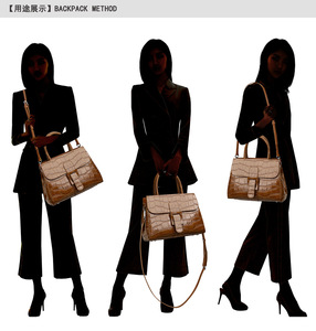 Nouveaux sacs à bandoulière de créateurs de mode, sacs à main en cuir véritable de haute qualité, sacs messager décontractés, sacs à main et pochettes pour femmes - Product Image 3