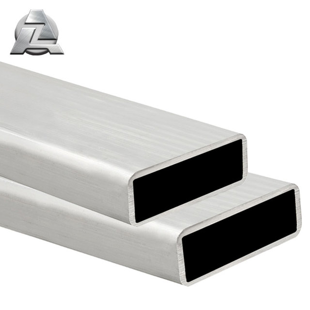 6061 6063 T5 T6 Standard Size Extruded 2x3 2 X 4 in Inch Rectangular Extruded Rectangle Shape Aluminum Alloy Tubular Pipe Tube