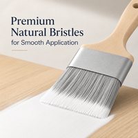 Pinceaux à peinture murale intérieure lisses et ergonomiques en bois, personnalisés, confortables, de qualité professionnelle CHOPAND pour le bricolage