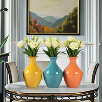 Top vente galvanisé décoratif fer Vase activités de mariage nordique maison en métal décoration intérieure Vases pour ferme