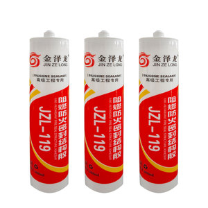 Mastic haute température pour poêle à <span class=keywords><strong>bois</strong></span> calfeutrage résistant au feu silicone résistant à la chaleur pour cheminées - Product Image 1
