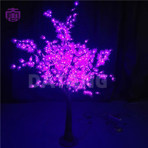 Lumière LED Chaude en Forme d'Arbre d'Érable en PVC, Étanche IP65 pour Éclairage Paysager Extérieur, Zones Commerciales et Affichages Festifs - Product Image 3