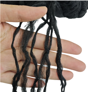 Brasiliano 70g estensioni dei <span class=keywords><strong>capelli</strong></span> per le donne <span class=keywords><strong>africane</strong></span> <span class=keywords><strong>capelli</strong></span> di lana <span class=keywords><strong>con</strong></span> polipropilene parrucca filo intrecciato in fibra di proteine sintetiche materiale - Product Image 3