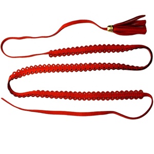 Phụ Nữ Của Sợi Nhỏ Da Lộn Da Ren Tua Vành Đai Với Tua Linh Hoạt Trang Trí Phụ Kiện Cho Hàng May Mặc Và Dệt May Nhà - Product Image 3