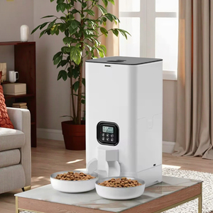 Comedero Inteligente Automático <span class=keywords><strong>para</strong></span> Mascotas OEM, Recipiente <span class=keywords><strong>de</strong></span> Acero y Plástico Portátil <span class=keywords><strong>para</strong></span> Alimentos, Dispensador <span class=keywords><strong>de</strong></span> <span class=keywords><strong>Agua</strong></span> <span class=keywords><strong>para</strong></span> <span class=keywords><strong>Gatos</strong></span>, Gran Venta - Product Image 4