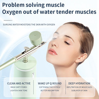 KKS mano hidratante nano niebla facial oxígeno chorro de agua inyector de oxígeno de agua Mini aerógrafo inyector de oxígeno de agua Facial