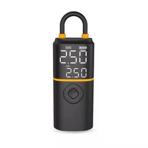 Pompe à air numérique sans fil <span class=keywords><strong>rechargeable</strong></span> par USB, compresseur d'air, <span class=keywords><strong>gonfleur</strong></span>, matériau ABS, <span class=keywords><strong>gonfleur</strong></span> de pneus de voiture sans fil pour pneus au Royaume-Uni - Product Image 1