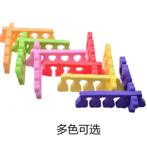 แผ่นรองนิ้วเท้า EVA โฟม 100 คู่ ปรับได้ สำหรับทำเล็บมือ เล็บเท้า และตกแต่งเล็บ - Product Image 2