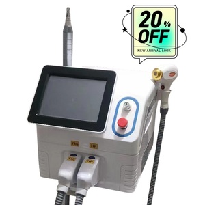 Prix d'usine – Appareil portable 2-en-1 diode-laser 755 808 1064 nm pour l'épilation et machine de suppression de tatouages par picoseconde pour salon - Product Image 1