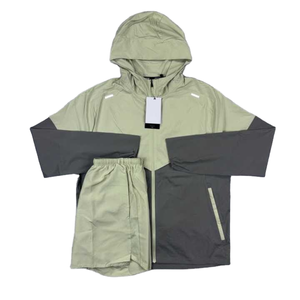 Conjunto de Chaqueta Cortavientos Ligera y Ecológica para Hombre 2025, la Mejor de Fábrica, Transpirable, Resistente al Viento, Impermeable, para Playa, Correr, Personalizable - Product Image 1