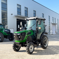 Tracteur agricole 70 CV 4x4, produit phare sur le marché européen en 2026, avec certifications COC, CE et ISO.