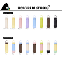 Mug de voyage isotherme personnalisé en acier inoxydable à double paroi de 32 oz, revêtement en caoutchouc, sans BPA, anti-fuite, couvercle pour boissons chaudes et froides, écologique