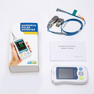 Oxymètre de pouls portable Vm2 pour surveillance vétérinaire canine, rechargeable, avec étiquette en anglais, utilisation facile, certifié CE - Product Image 5