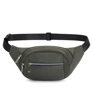 Bolso Bandolera/Cintura Unisex de Nylon con Cremallera, Diseño de Caja, Portátil, Ligero, con Logotipo Personalizado, Multiusos, para Exteriores, Venta al por Mayor - Product Image 4